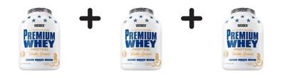 3 x Weider Premium Whey (2300g) Vanilla Ice Cream