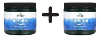2 x Swanson Inositol, 100% Pure Powder - 227g