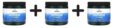3 x Swanson Inositol, 100% Pure Powder - 227g