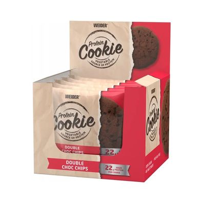 Weider Protein Cookies (12x90g) Double Choc Chips