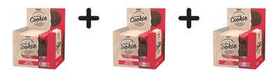 3 x Weider Protein Cookies (12x90g) Double Choc Chips