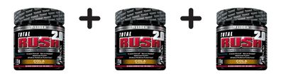 3 x Weider Total Rush 2.0 (15 Serv) Cola