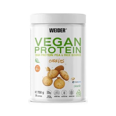 Weider Vegan Protein (750g) Cookies