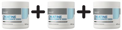 3 x OstroVit Creatine Monohydrate 3300 - 120 caps