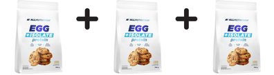 3 x Allnutrition Egg + Isolate Protein, Cookie - 700g