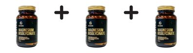 3 x Grassberg Magnesium Bisglycinate (60 Tabs)