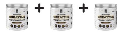 3 x NanoSupps Creatine Monohydrate - flavoured (300g) Mango-Passionfruit