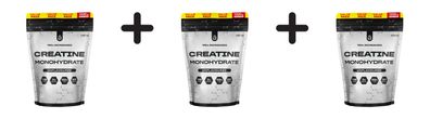 3 x NanoSupps 100% Micronized Creatine Monohydrate (1000g)