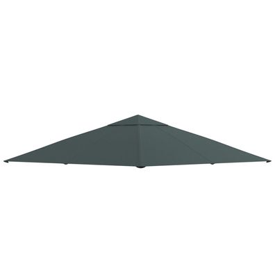 Sonnenh Ersatzdach Grau 298 x 295 cm Polyester für Pavillon