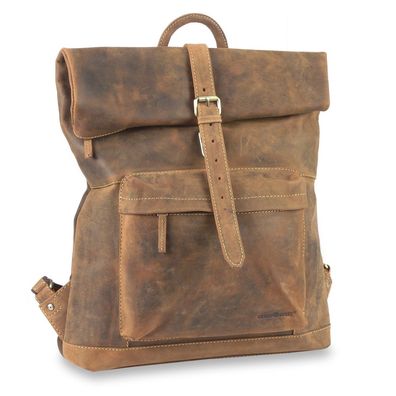 Greenburry Vintage Roller Backpack 1671, braun, Herren