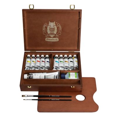Schmincke PRIMAcryl Professional - Holzkasten Set 73135