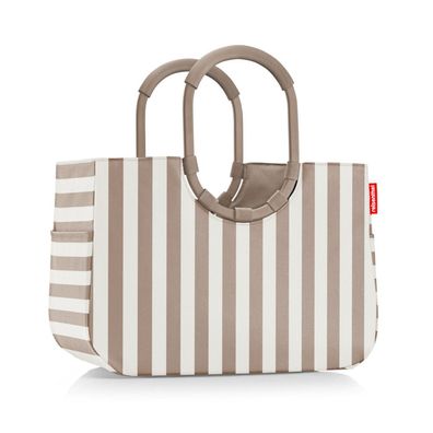 reisenthel loopshopper L OR, summerstripes coffee, Unisex