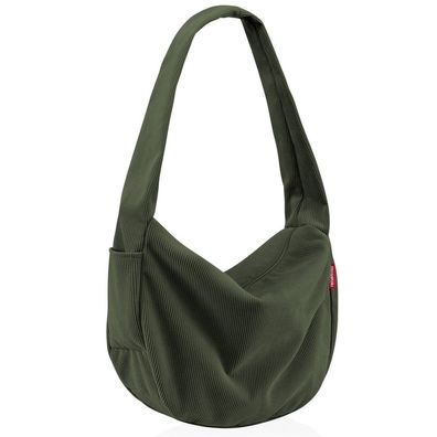 reisenthel moonbag GO, cord dark matcha, Damen