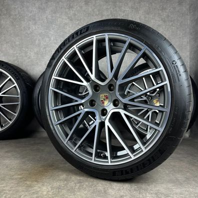 Sommerräder Porsche Cayenne Coupé E3 22" Original RS Spyder S Turbo 9Y3 DOT 24