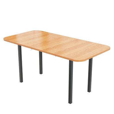 Sonnenh Esstisch 160 x 80 x 75 cm Weiß MDF Esszimmer