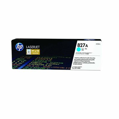HP 827A Cyan LaserJet Tonerpatrone