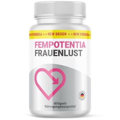 FemPotentia - Frauenlust Kapseln | Für Feminine Balance | 60 Kapseln