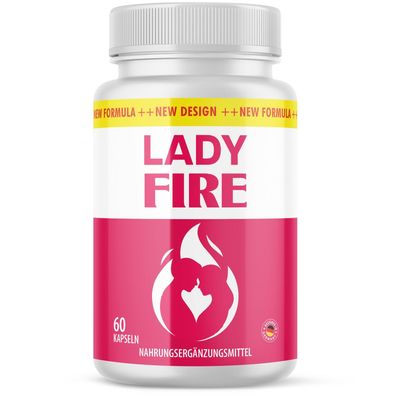 Lady Fire Kapseln | Für Aktive Frauen | 60 Kapseln