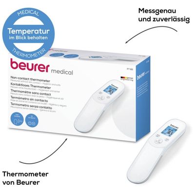 Beurer FT 85 kontaktloses Infrarot-Fieberthermometer für Stirn