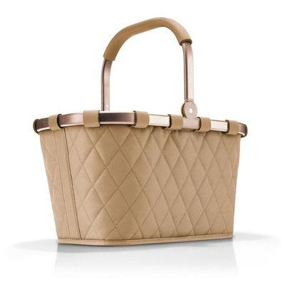 reisenthel carrybag BK, frame rhombus ginger, Unisex