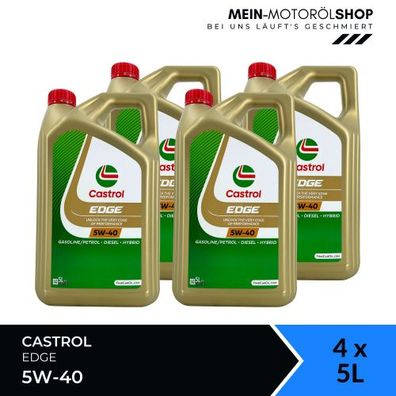Castrol Edge 5W-40 4x5 Liter