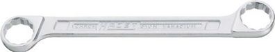 HAZET Doppelringschlüssel Form B gerade, DIN 837, 18 x 19 mm