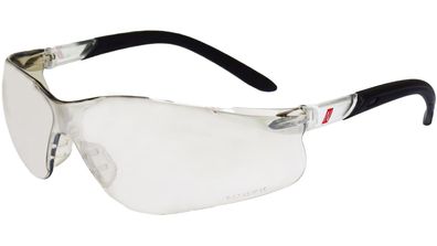 Vision Protect Schutzbrille Gestell schwarz / transparent, Sichtscheiben hell,