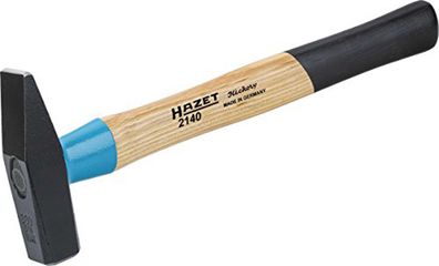 HAZET Schlosserhammer "BluGuard" Mit Stahl-Stielsc Kopfgewicht: 5