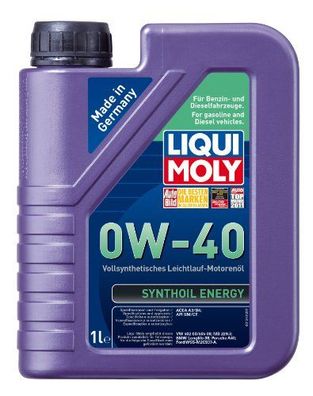 LIQUI MOLY Motoröl "Synthoil Energy" SA 1 l Flasche