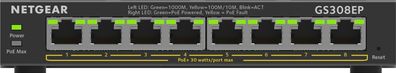 Netgear GS308EP-100PES Switch Netgear 8x GE GS308EP-100PES