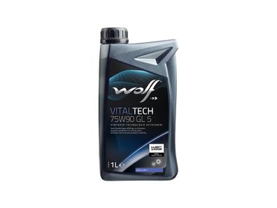 WOLF Getriebeöl "VitalTech GL5" SAE 75W-9 1 l Flasche