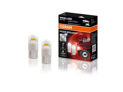 OSRAM Hauptlampe "NIGHT Breaker LED W5W" LED-Nachrüstla