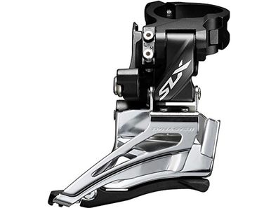Shimano Umwerfer "Deore SLX" FD-M7025 Mod.17, SB-verpackt, für 2x11, Dual Pull,