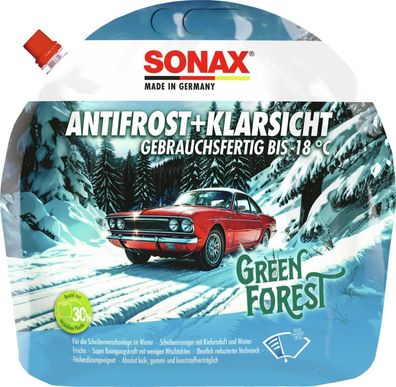 SONAX Scheibenfrostschutz "AntiFrost & KlarSicht"Gebrauchsfe