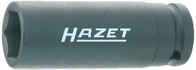 HAZET Steckschlüsseleinsatz 1/2", 6-kant, lange Au 18 mm