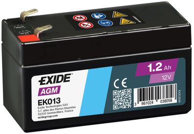 EXIDE Backup Batterie "Start-Stop Auxiliary"Zusatzbatterie z