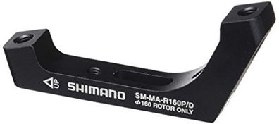 Shimano Scheibenbremsadapter Für Flat Mount Rahmen hinten 160 mm