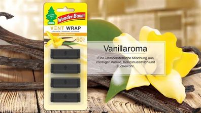 Wunderbaum Lufterfrischer "Vent Wrap"Fürs Lüftungsgitter, ve