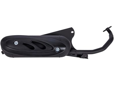 Tecnigas Schalldämpfer "Maxi 4" Stahl. Auspuffreih schwarz