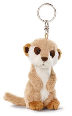 47871 NICI Bean Bag Schlüsselanhänger Erdmännchen