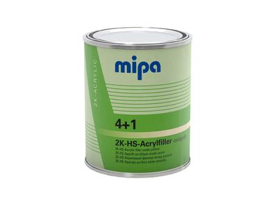 MIPA Grundierfiller "4 + 1 Acrylfiller HS" 1 l Dose, oxidgelb