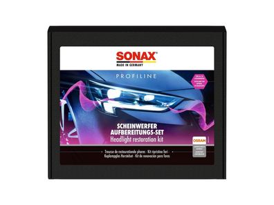 SONAX Scheinwerfer Klarsicht-Set Zur professionellen Au