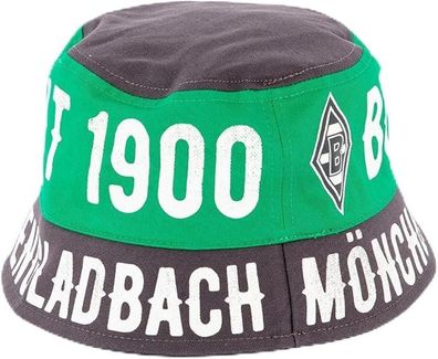 Borussia Mönchengladbach Bucket Hat Wendehut Anglerhut Fischerhut Mütze 4046801038312