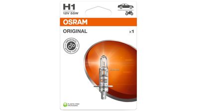 OSRAM Hauptlampe "Original Line" H1, Halogen, Sockel P1