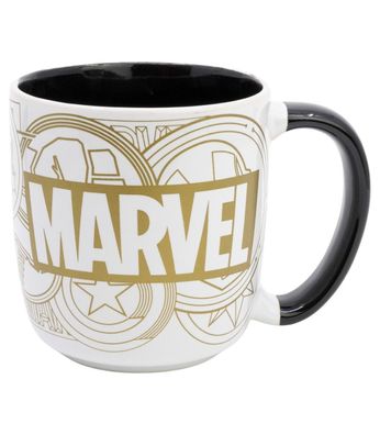 Marvel Avengers Golden Treasure Elite Tasse 380 ml in Geschenkbox