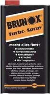BRUNOX Multiöl "Turbo-Spray" Kriechöl, Rostlöser, Set mit 2x 5 l