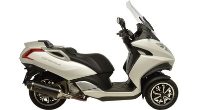 Leovince Schalldämpfer "SBK Nero" Edelstahl Für Mo 14019, Slip-On