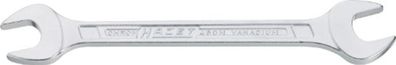HAZET Doppelmaulschlüssel Schlanke Köpfe, Maulstel 14 x 15 mm