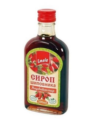Emelja Sirup Hagebutten Wildrosen, 200g