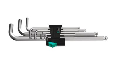 WERA Winkelstiftschlüsselsatz "950/9" Innensechskant, m